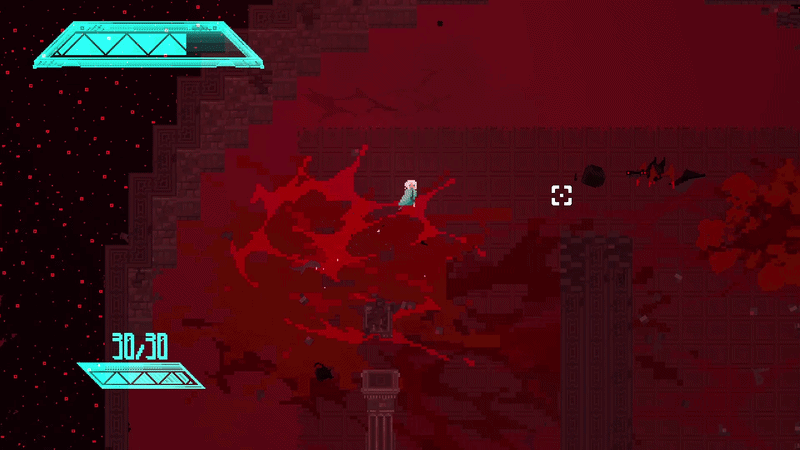 Ari healing on a pool of blood